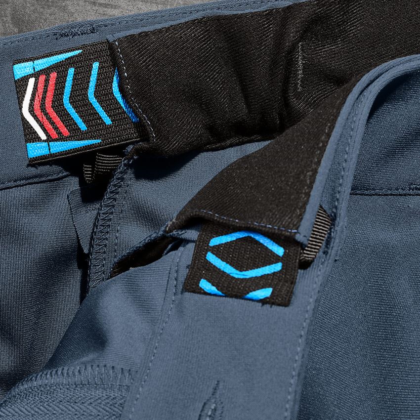 Oděvy: Pracovní kalhoty Chino e.s.work&travel + železná modrá 2