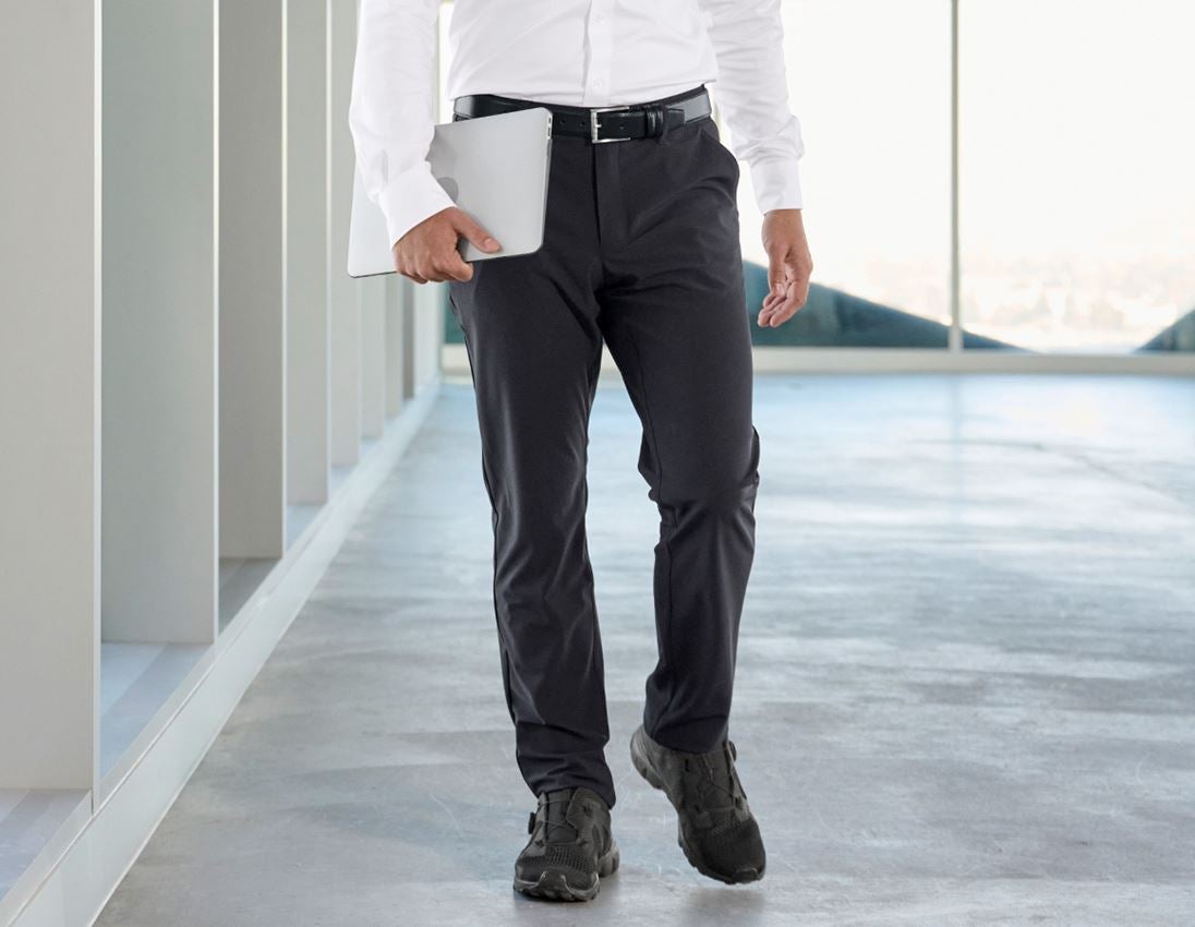 Oděvy: Pracovní kalhoty Chino e.s.work&travel + černá