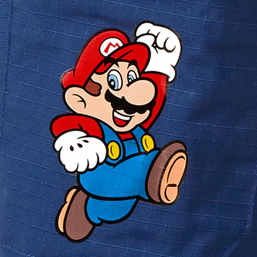 Oděvy: Super Mario Šortky cargo dětská + alkalická modrá 2