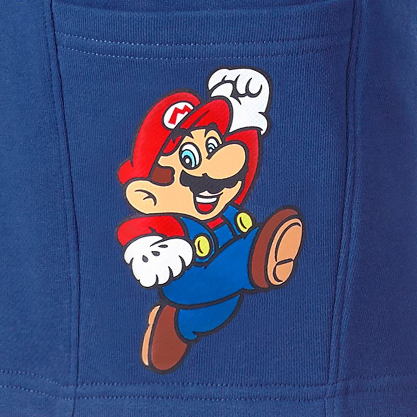 Oděvy: Super Mario teplákové šortky, dámské + alkalická modrá 2