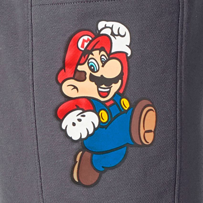 Oděvy: Super Mario teplákové šortky + antracit 2