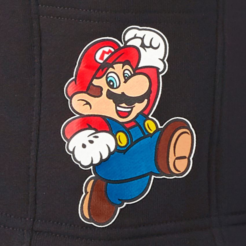 Spolupráce: Super Mario teplákové šortky, dětská + černá 2