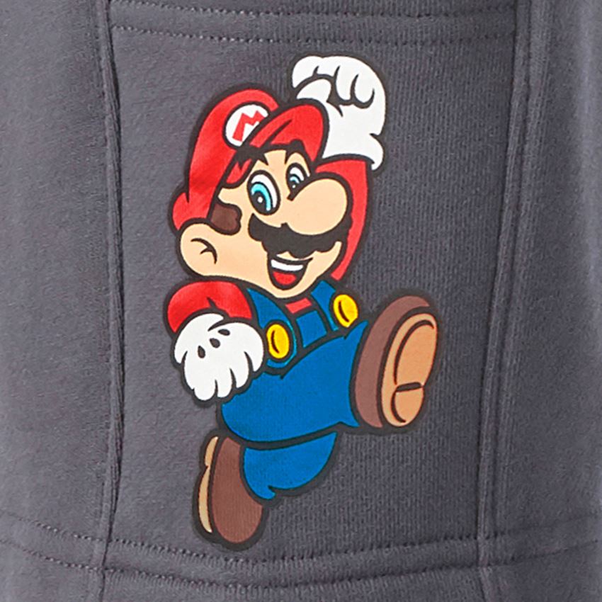Spolupráce: Super Mario teplákové šortky, dětská + antracit 2