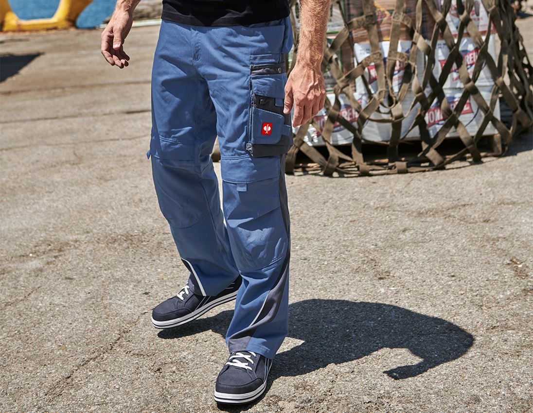Oděvy: SADA: Kalhoty do pasu e.s.motion + šortky + osuška + kobalt/pacifik 1