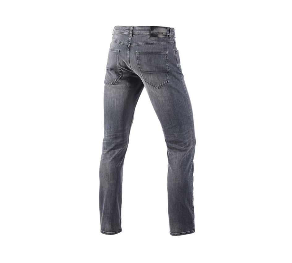 Oděvy: SADA: 2x5kapsové džíny straight + Krabička +Příbor + graphitewashed 2