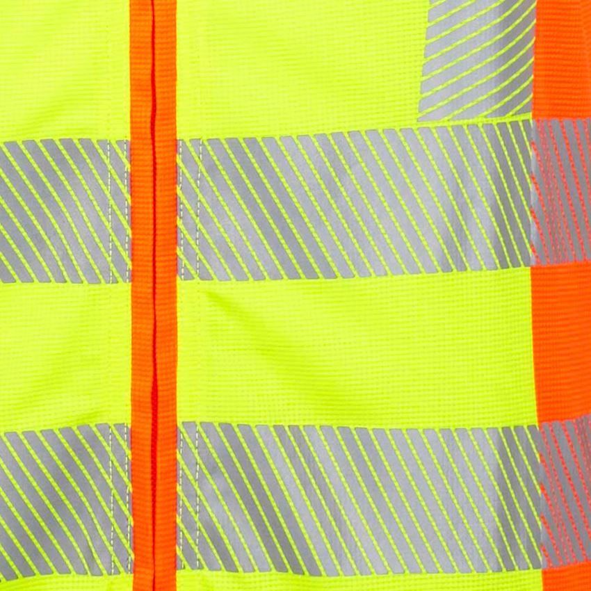 Pracovní vesty: Výstražná funkční vesta e.s.motion 2020 + výstražná žlutá/výstražná oranžová 2