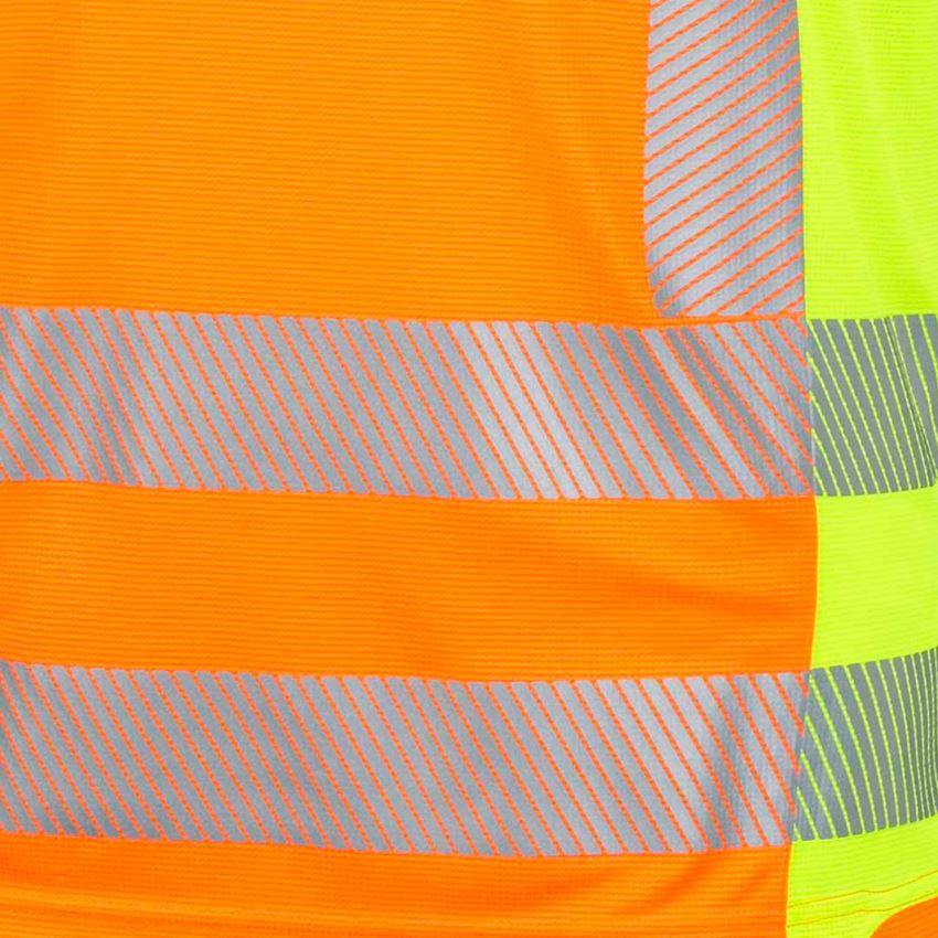 Trička, svetry & košile: Výstražné funkční tričko e.s.motion 2020 + výstražná oranžová/výstražná žlutá 2