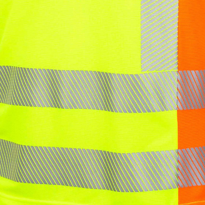 Trička, svetry & košile: Výstražné funkční tričko e.s.motion 2020 + výstražná žlutá/výstražná oranžová 2