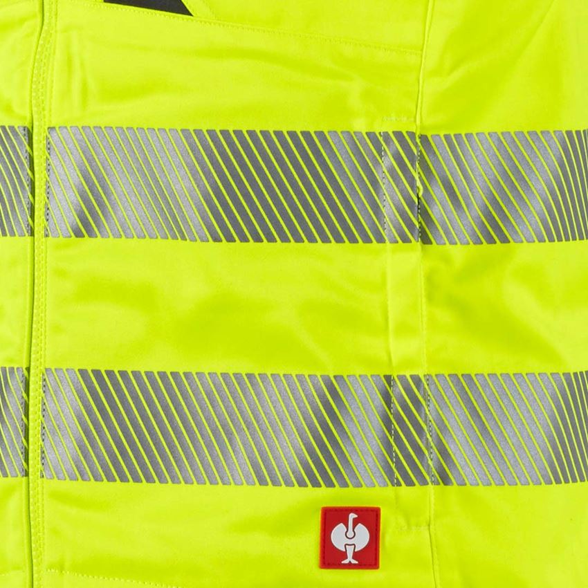 Pracovní vesty: Výstražná vesta e.s.motion + výstražná žlutá/antracit 2
