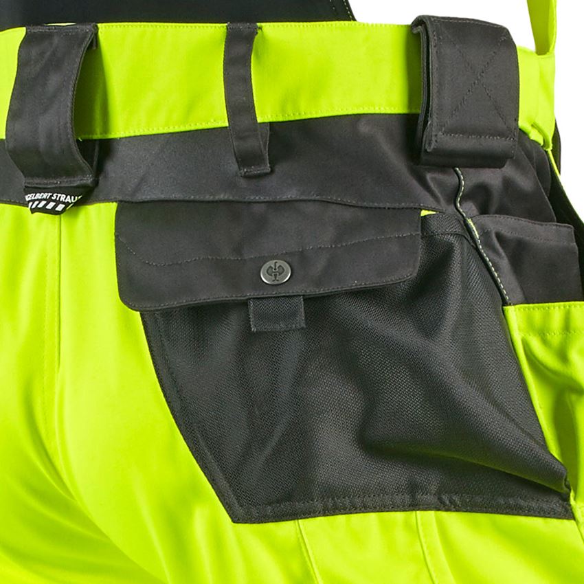 Témata: Kalhoty s laclem a výstražnými prvky e.s.motion + výstražná žlutá/antracit 2