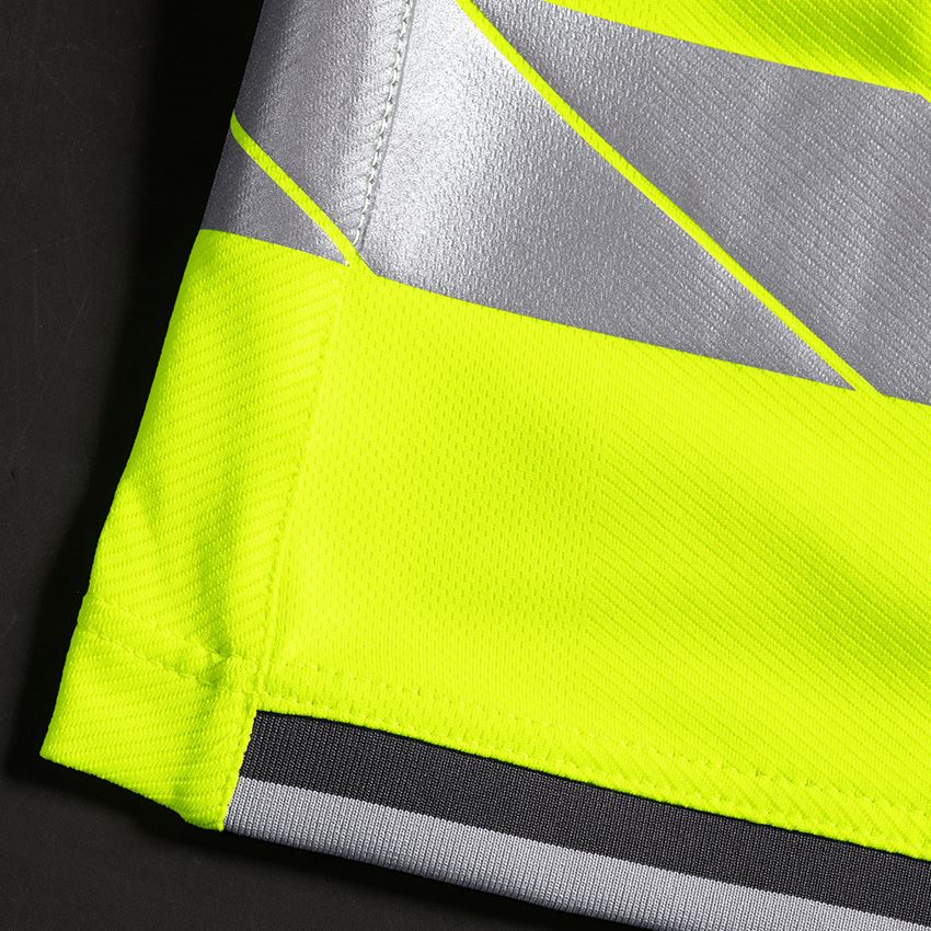 Trička, svetry & košile: Výstražné funkční tričko e.s.ambition + výstražná žlutá/antracit 2