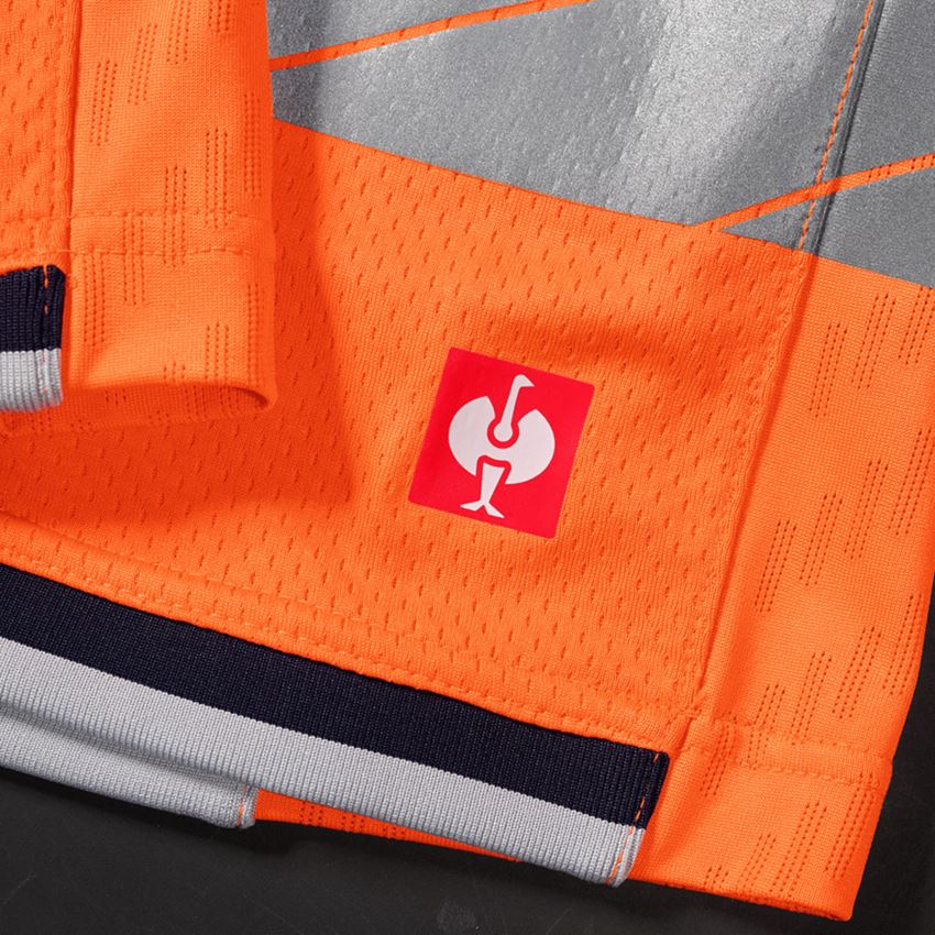 Oděvy: Výstražná funkční vesta e.s.ambition + výstražná oranžová/tmavomodrá 2