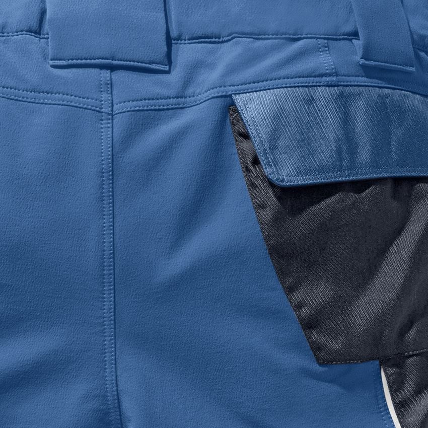 Pracovní kalhoty: Funkční short e.s.dynashield + kobalt/pacifik 2