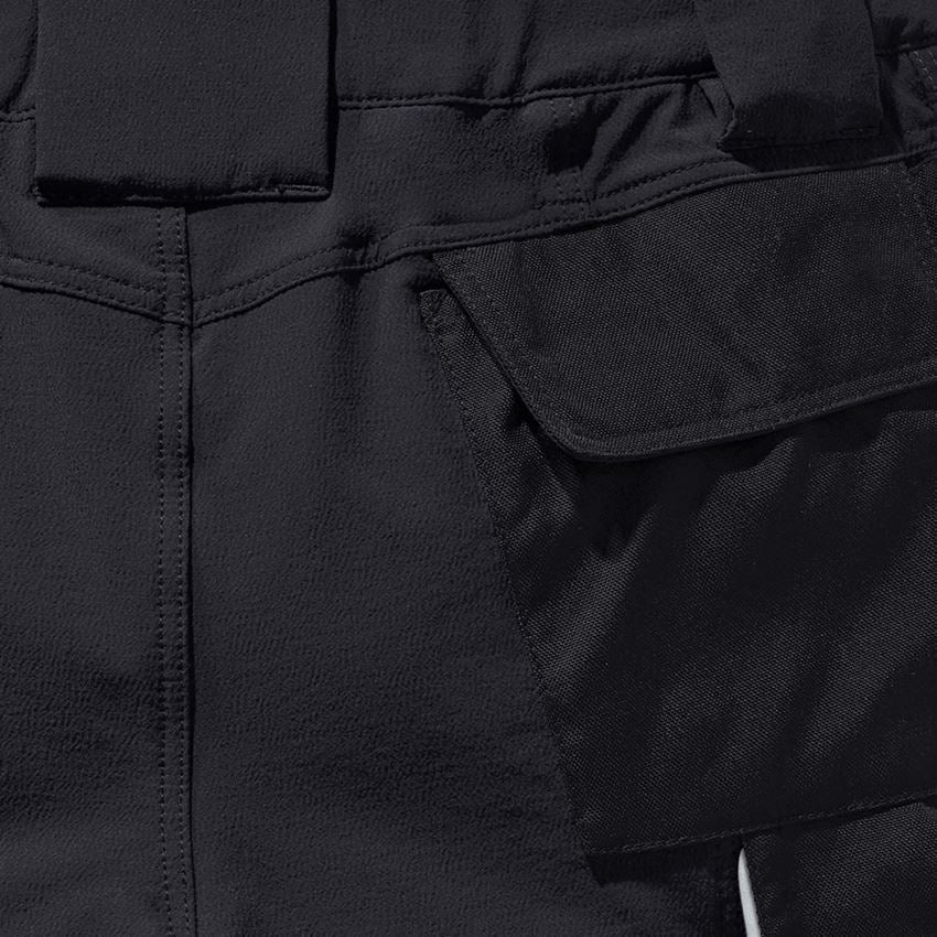 Pracovní kalhoty: Funkční short e.s.dynashield, dámské + černá 2