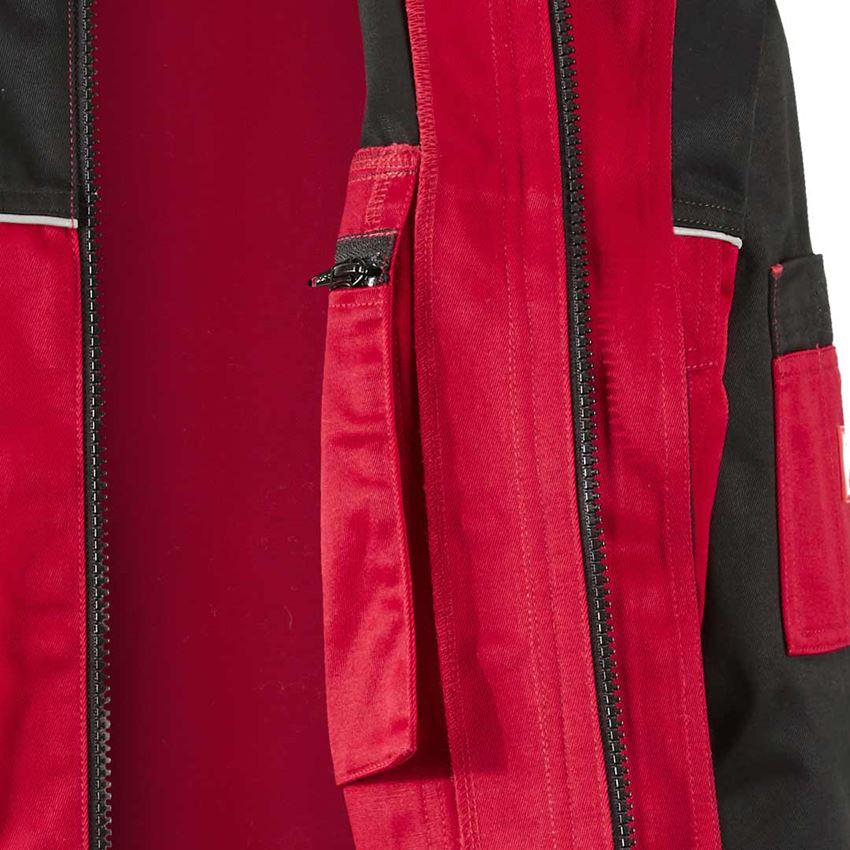 Témata: Pracovní bunda e.s.image + červená/černá 2