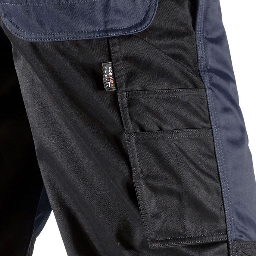Pracovní kalhoty: Kalhoty do pasu e.s.image + tmavomodrá/černá 2