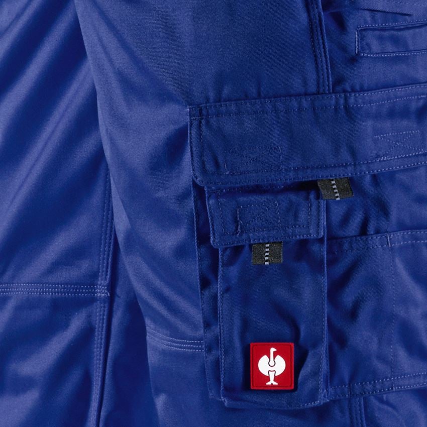 Pracovní kalhoty: Kalhoty do pasu e.s.classic + modrá chrpa 2