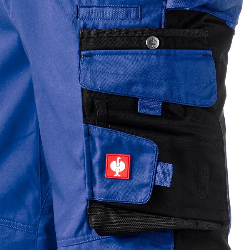 Truhlář / Stolař: Kalhoty do pasu e.s.motion, zimní + modrá chrpa/černá 2