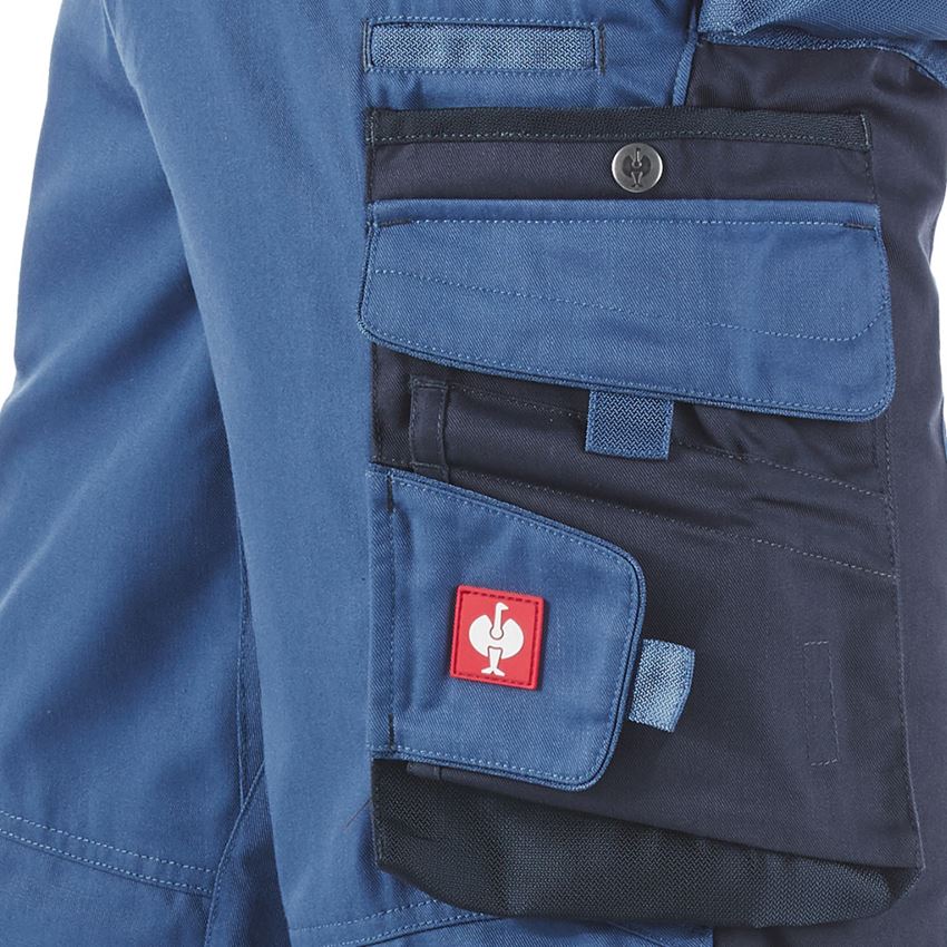 Pracovní kalhoty: Kalhoty do pasu e.s.motion + kobalt/pacifik 2