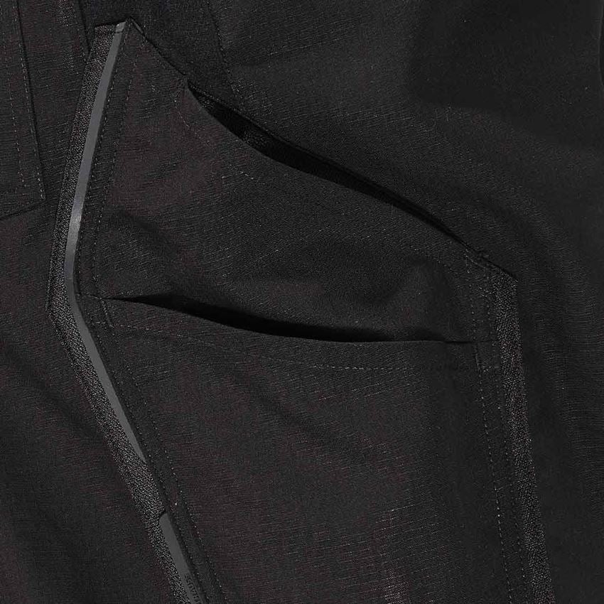 Pracovní kalhoty: Zimní kalhoty do pasu e.s.vision + černá 2