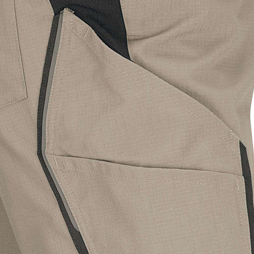 Pracovní kalhoty: Zimní kalhoty do pasu e.s.vision + jíl/černá 2