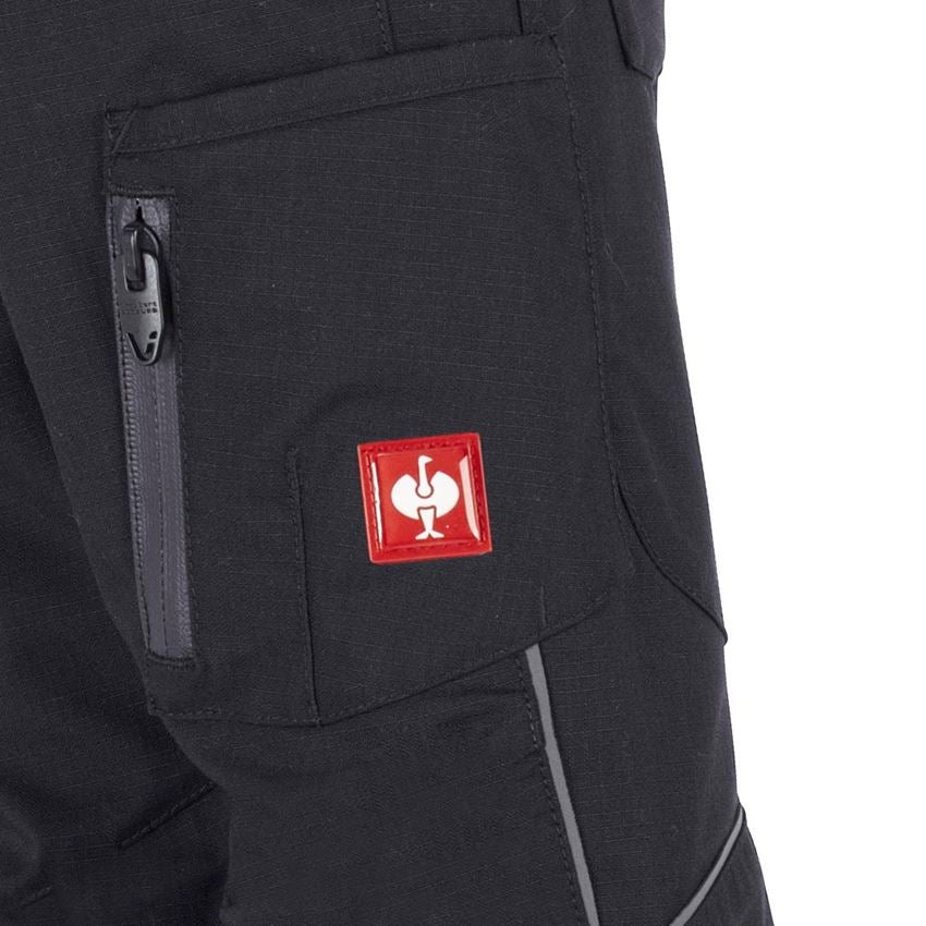 Kalhoty: Zimní kalhoty do pasu e.s.vision, dětská + černá 2
