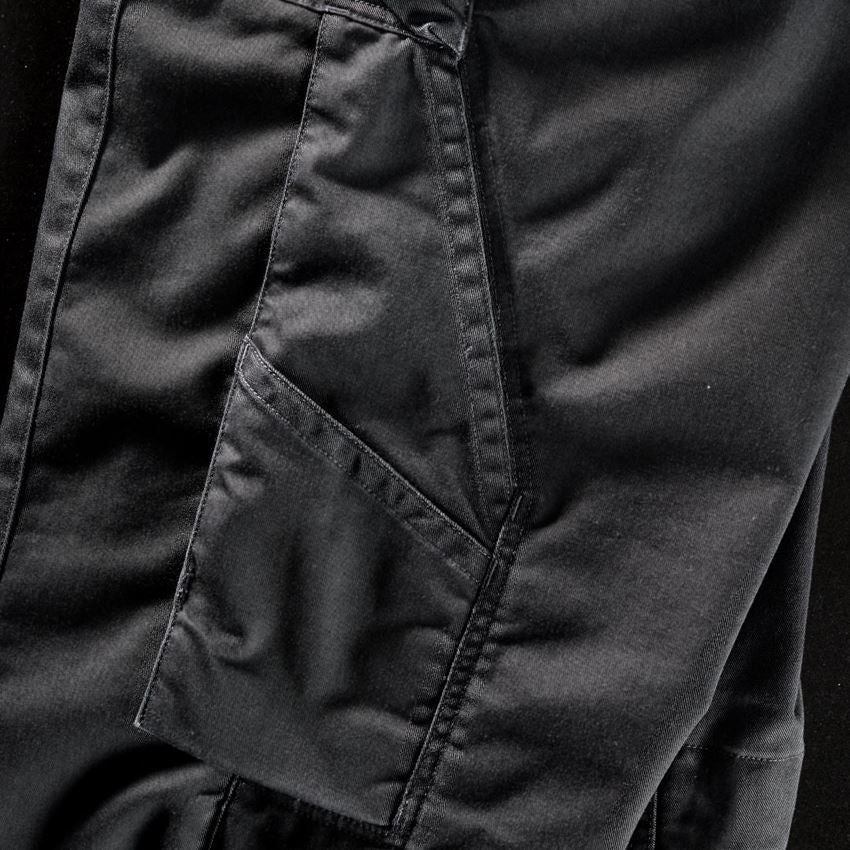 Pracovní kalhoty: Kalhoty do pasu e.s.motion ten, dámská + oxidově černá 2