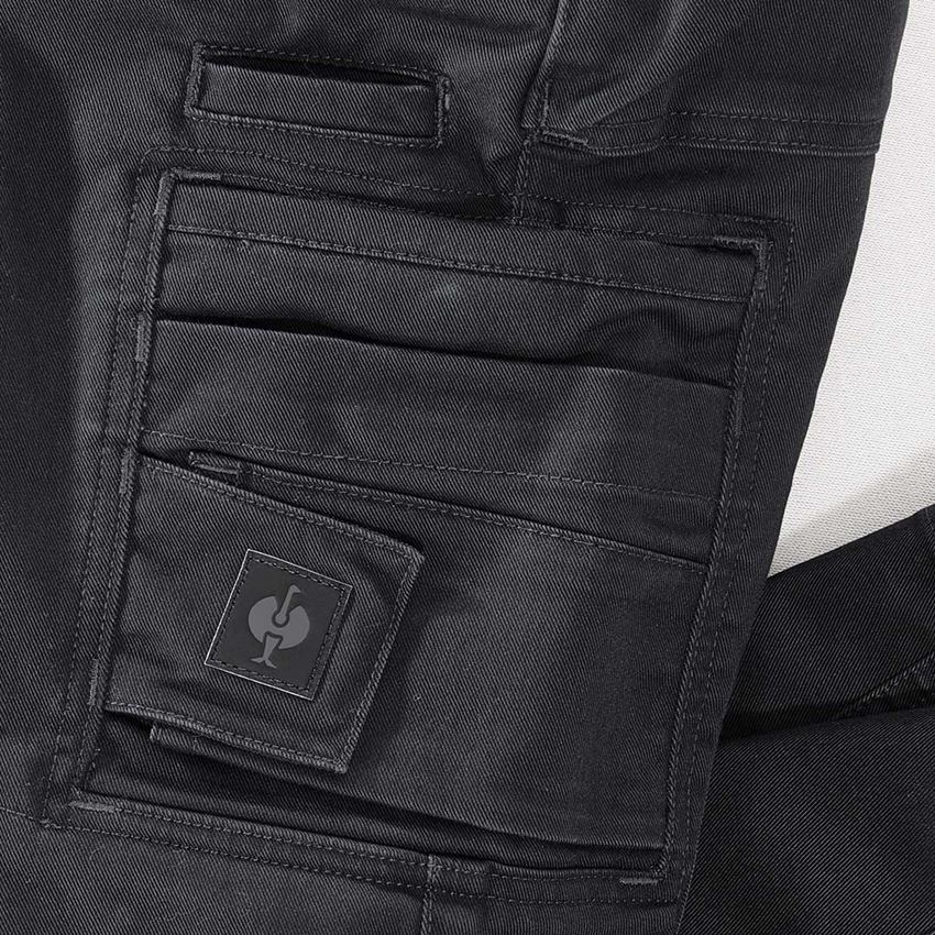 Kalhoty: Kalhoty do pasu e.s.motion ten, dětské + oxidově černá 2