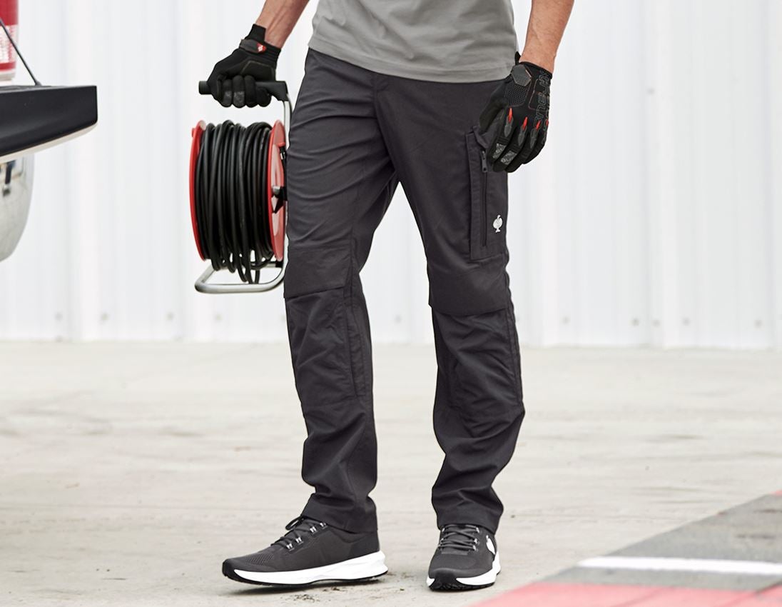 Pracovní kalhoty: Kalhoty do pasu e.s.concrete light + černá