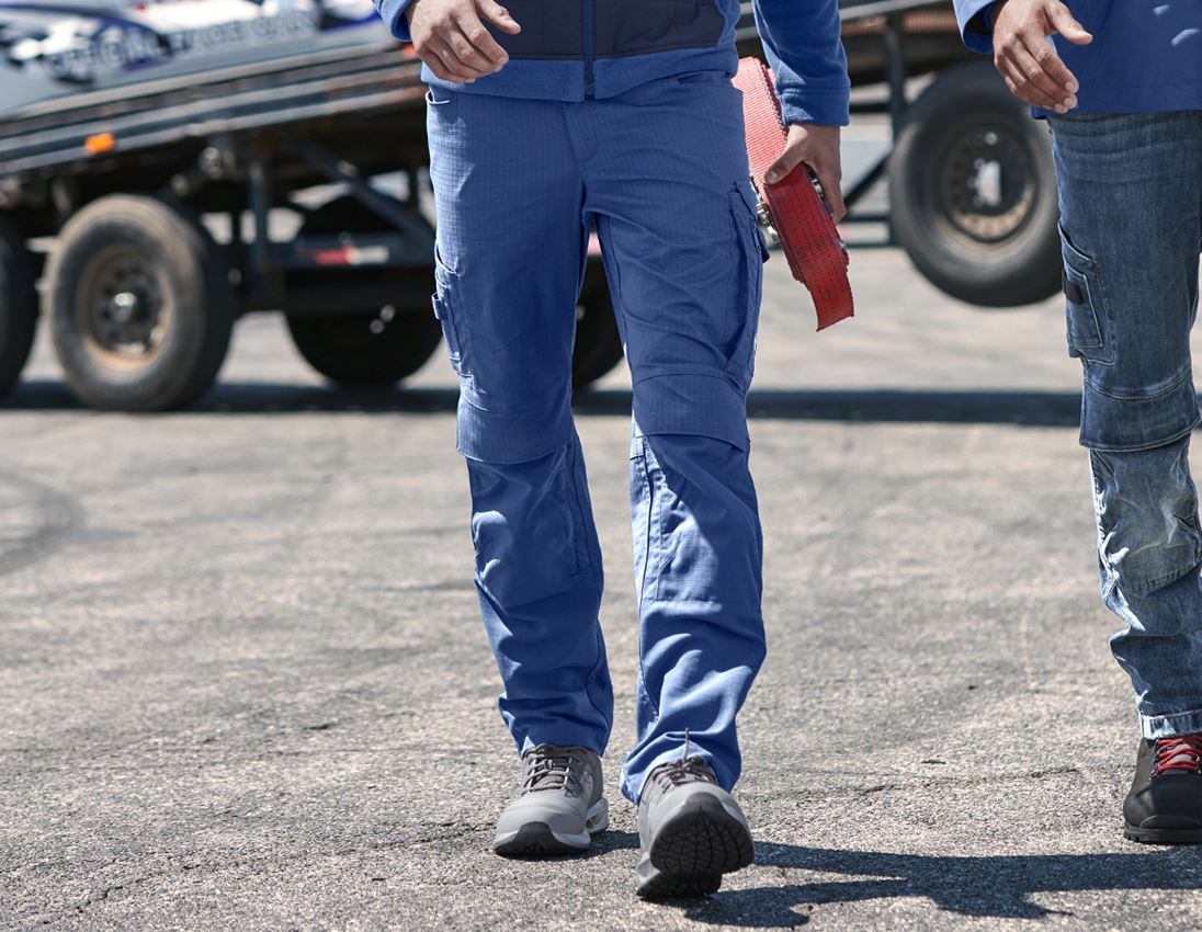 Pracovní kalhoty: Kalhoty do pasu e.s.concrete solid + alkalická modrá