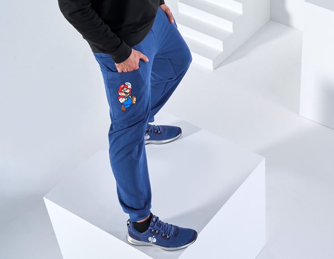 Spolupráce: Pánské teplákové kalhoty Super Mario + alkalická modrá