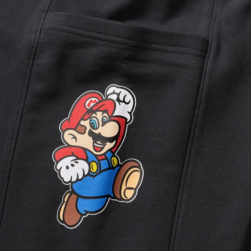 Spolupráce: Dětské teplákové kalhoty Super Mario + černá 2