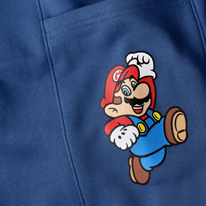 Doplňky: Dětské teplákové kalhoty Super Mario + alkalická modrá 2