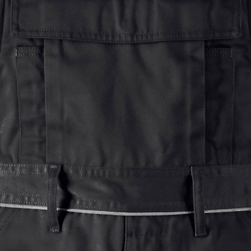 Pracovní kalhoty: Kalhoty s laclem e.s.classic + černá 2
