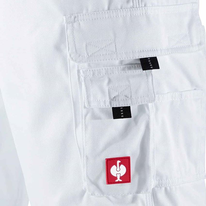Pracovní kalhoty: Šortky e.s.image + bílá 2