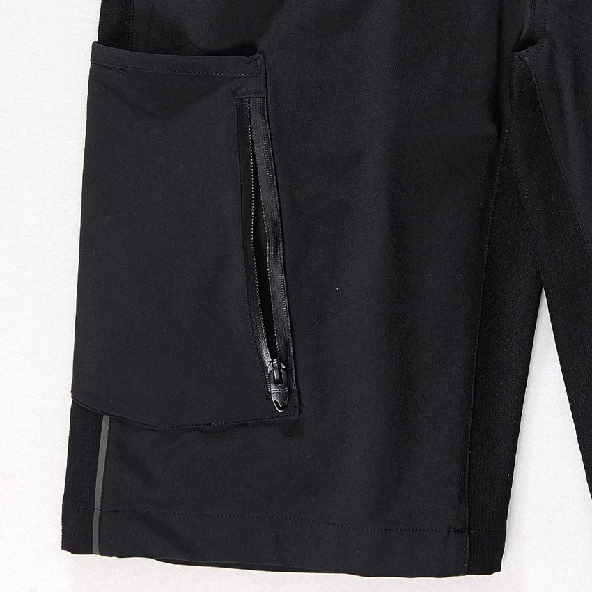 Pracovní kalhoty: Šortky e.s.vision stretch, pánské + černá 2