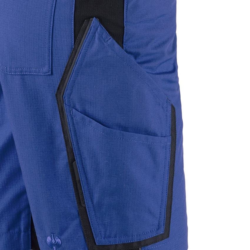 Pracovní kalhoty: Šortky e.s.vision, dámské + modrá chrpa/černá 2