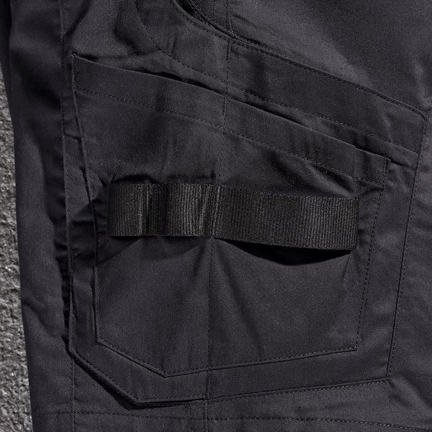 Pracovní kalhoty: Šortky e.s.concrete light, dámské + černá 2