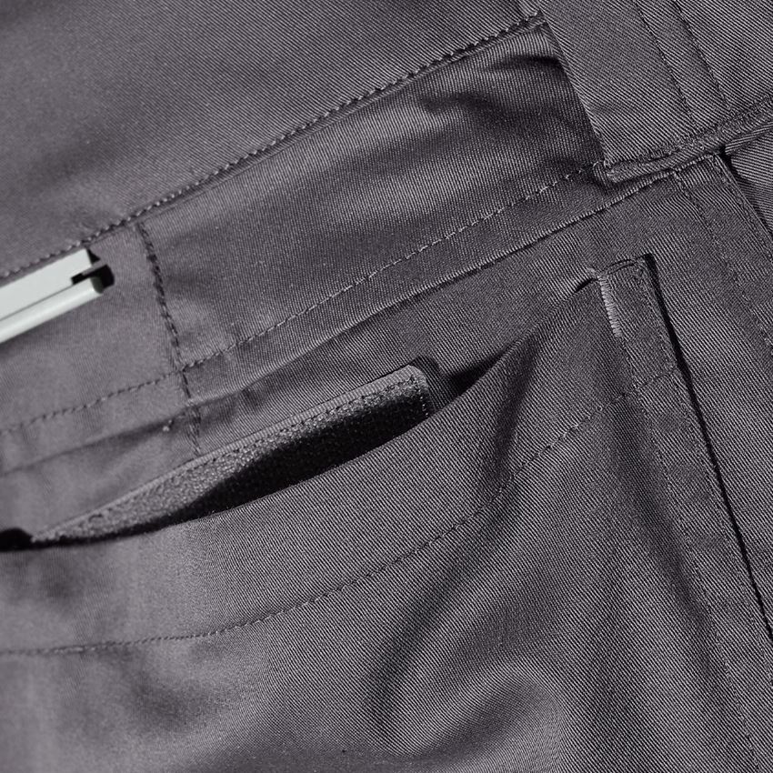 Pracovní kalhoty: Šortky e.s.concrete light, dámské + antracit/perlově šedá 2