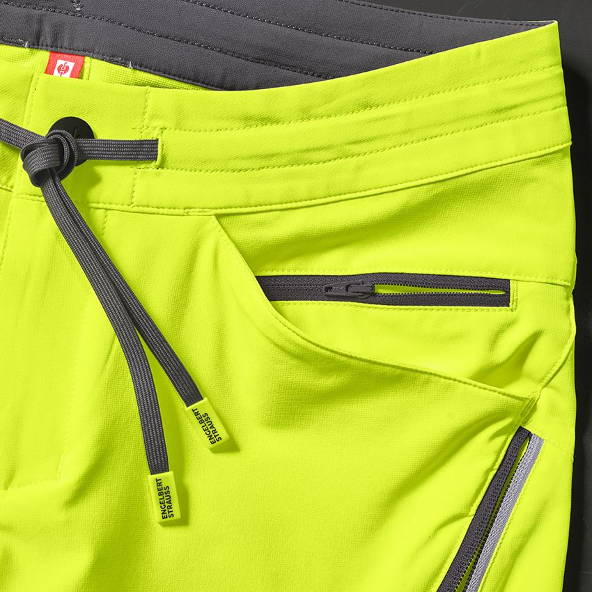 Pracovní kalhoty: Reflex funkční šortky e.s.ambition + výstražná žlutá/antracit 2