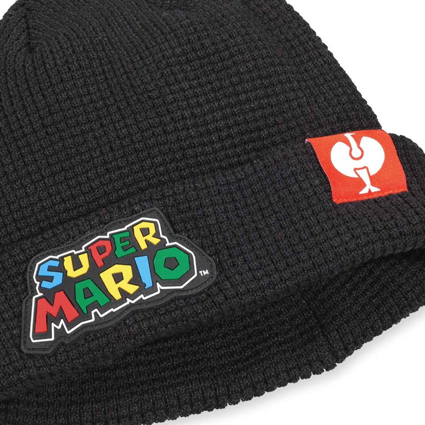 Doplňky: Dětská čepice Super Mario + černá 2