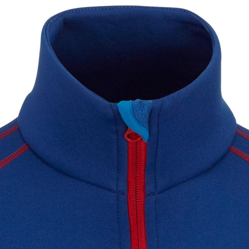 Trička, svetry & košile: Funkční-Troyer thermo stretch e.s.motion 2020 + modrá chrpa/ohnivě červená 2