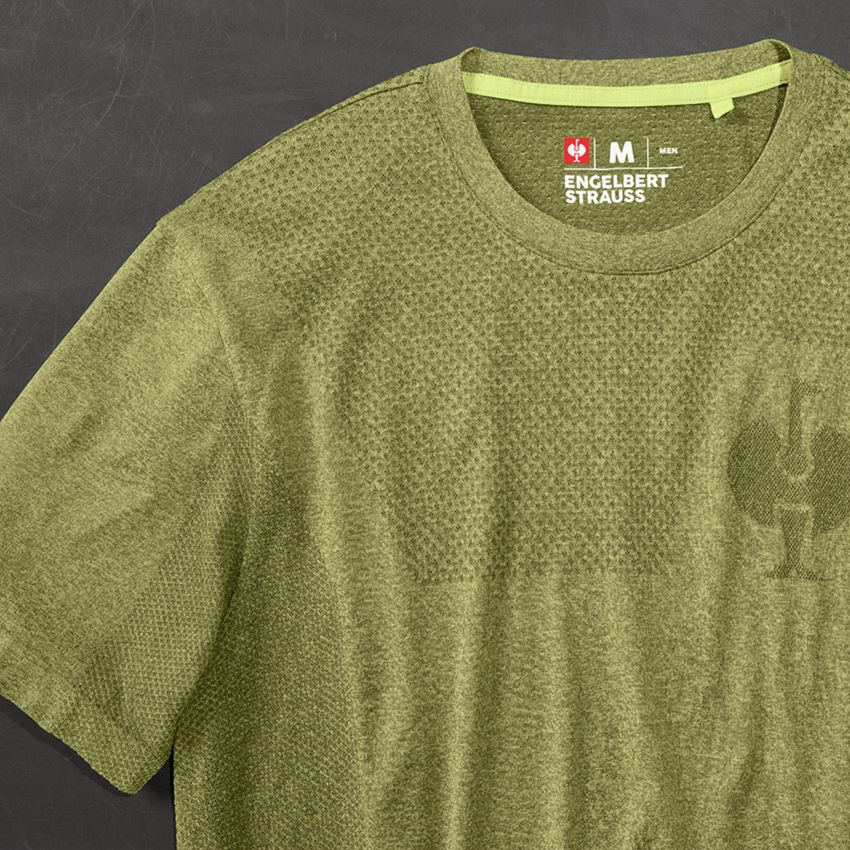 Oděvy: Tričko seamless e.s.trail + jalovcová zelená melanž 2