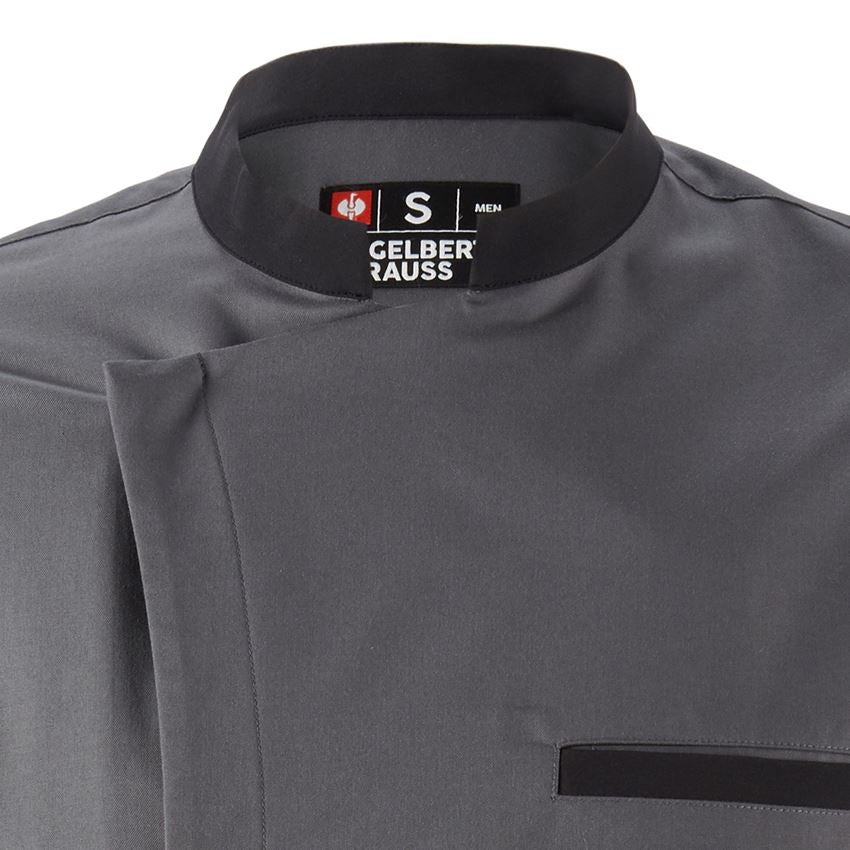 Trička, svetry & košile: e.s. Kuchařská košile + oxidově šedá 2