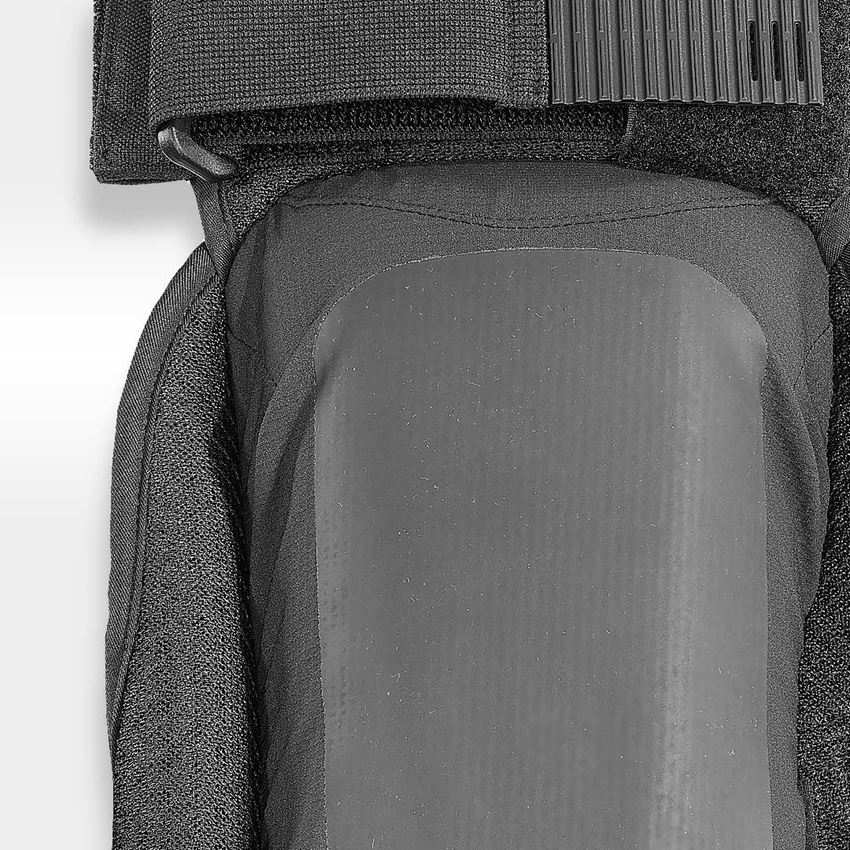 Ochrana kolen: e.s. Kapsa na nákoleník Pro-Comfort, rough + černá/černá 2