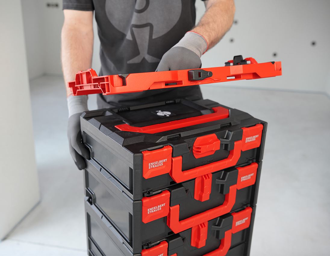 STRAUSSboxy: Adaptérová deska STRAUSSbox Hybrid + červená/černá 2