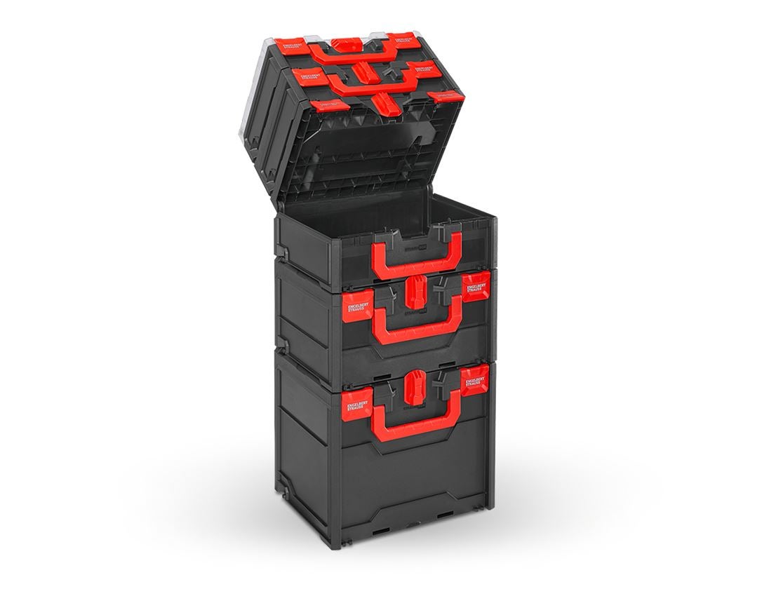 STRAUSSboxy: STRAUSSbox 215 midi + černá/červená 2