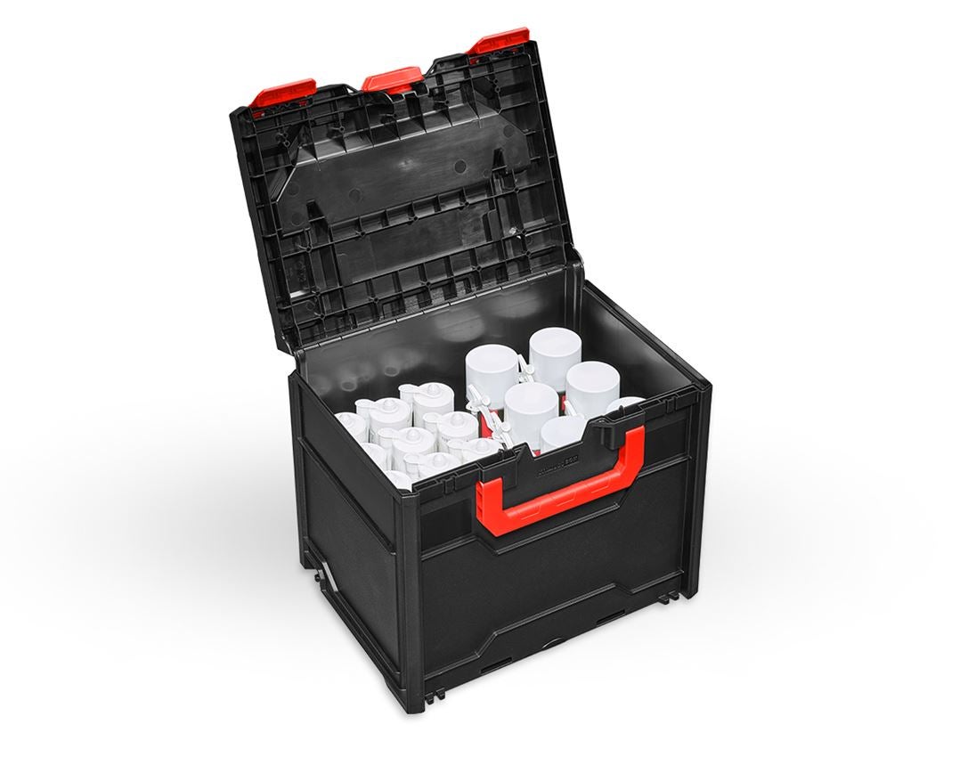 STRAUSSbox Systém: STRAUSSbox 340 midi + černá/červená 1
