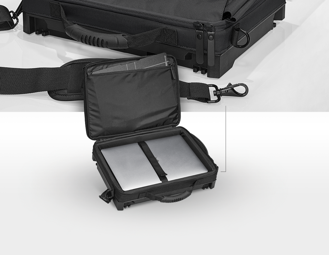STRAUSSbox Systém: STRAUSSbox taška na laptop + černá 1