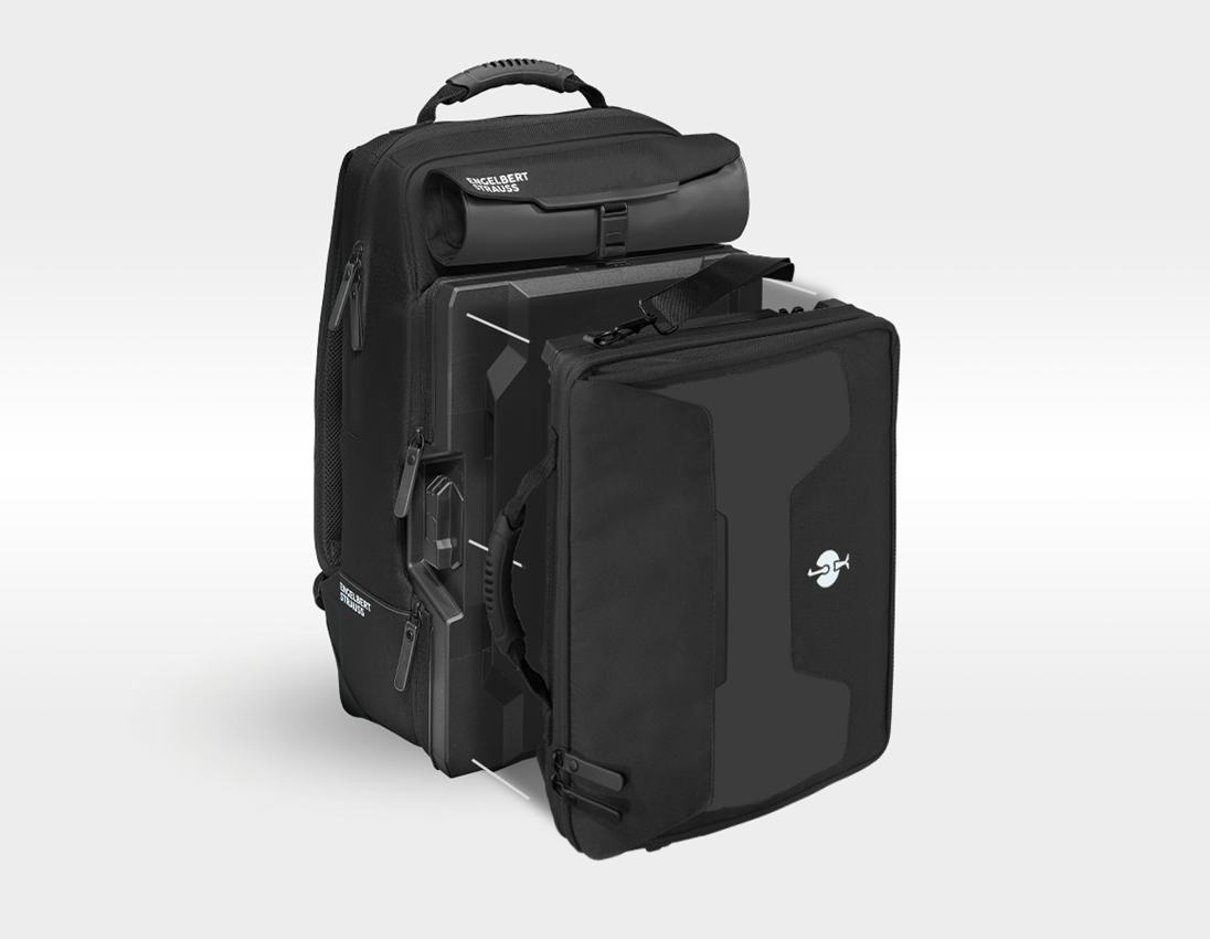 STRAUSSbox Systém: STRAUSSbox taška na laptop + černá 3